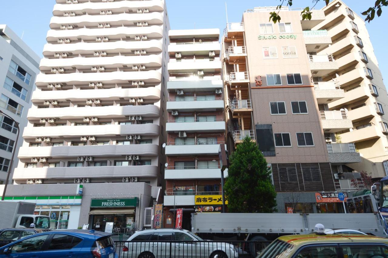 Ferienwohnung Roppongi Woodshouse501 Präfektur Tokio Exterior foto